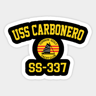 USS Carbonero SS-337 Sticker